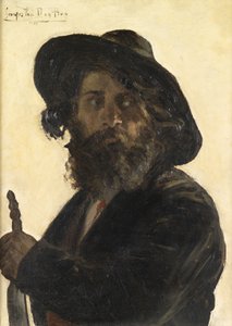 Ein reisender Schauspieler, 1879 von George van den Bos