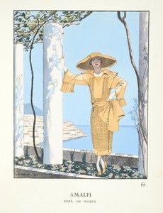 Amalfi, aus einer Sammlung von Modeplatten
