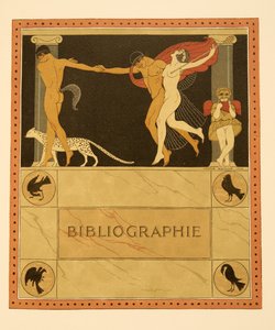 Illustration aus Les Chansons de Bilitis, von Pierre Louys, veröffentlicht 1922