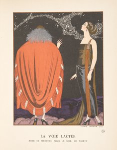 Die Milchstraße, aus einer Sammlung von Modeplatten von Georges Barbier