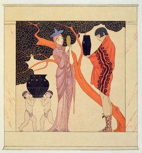 Liebeszeichen von Georges Barbier