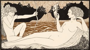 Personages de Comedie (Detail) von Georges Barbier