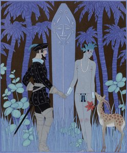 Pocahontas, Prinzessin von Georges Barbier