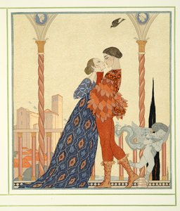 Romeo und Julia aus Personages de Comedie, veröffentlicht 1922