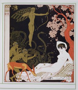 Venus, oder La belle Hélène von Georges Barbier