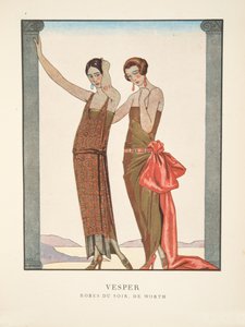 Vesper, aus einer Sammlung von Modeplatten