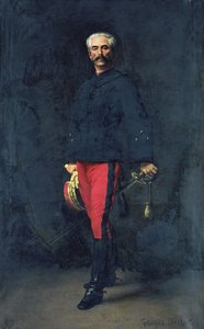 General Gaston Auguste (1830-1909) Marquis de Gallifet von Georges Becker