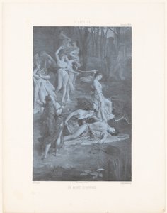 Orpheus wird von Bacchantinnen getötet von Georges Bellenger