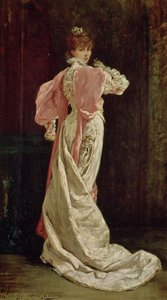 Sarah Bernhardt (1844-1923) in der Rolle der Königin in 