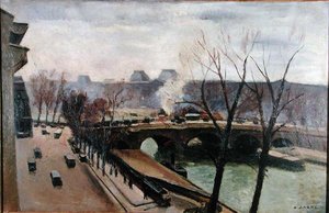 Die Seine in Paris von Georges Darel