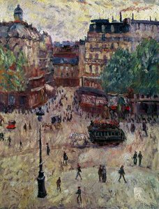Ein Platz in Paris, 1907