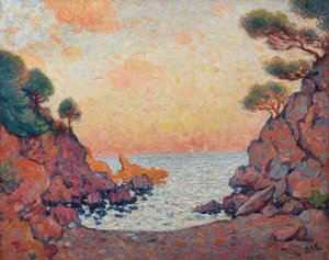Die Bucht von Le Lavandou von Georges Espagnat de