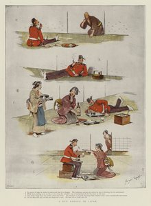 Ein Landgang in Japan von Georges Ferdinand Bigot