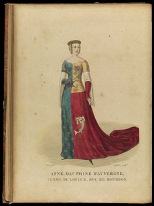 Anne von Auvergne, Gräfin von Forez und Herzogin von Bourbon, Spätes 18. Jahrhundert