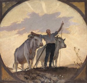 Hymne der Erde an die Sonne, 1892 von Georges Jules Bertrand