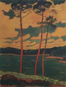 Les Pins rouges
