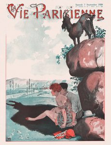 La Vie Parisienne Magazin Cover, 1929