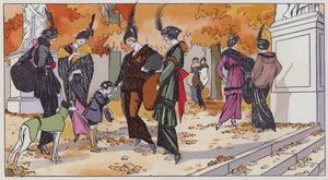 Damenmode aus den 1910er Jahren