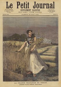 Frankreich arbeitet und hält Wache von Georges Louis Poilleux Saint Ange