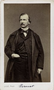Porträt des Komponisten Auguste Mermet 1810-1889