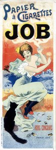 Plakat für „Job“ Zigarettenpapier von Georges Meunier von Georges Meunier