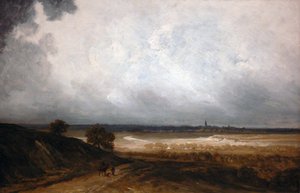 Landschaft mit Figuren von Georges Michel