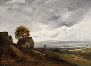 Landschaft bei Paris von Georges Michel