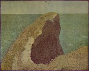 Le Bec Du Hoc, Grandcamp, 1885, 1937 von Georges Pierre Seurat