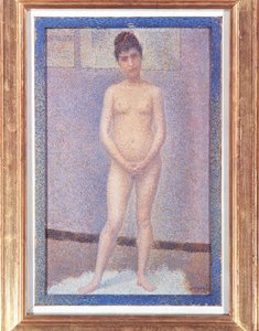 Modell von vorne (Poseuse de face)