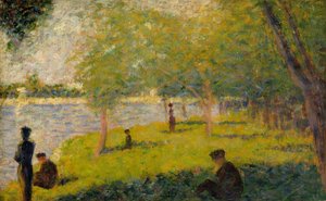 Studie für Ein Sonntag auf La Grande Jatte, 1884