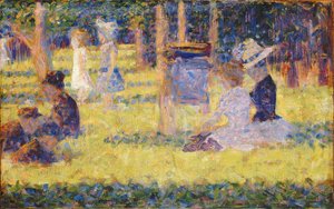 Studie für La Grande Jatte, 1884-1885
