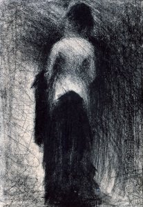 Frau von hinten gesehen, ca. 1880-1891