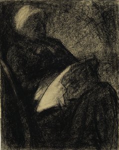 Stickerin von Georges Seurat