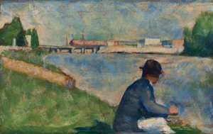 Studie für Badende in Asnières, c. 1883-1884