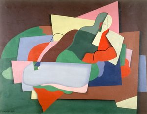 Liegender Mann, 1925