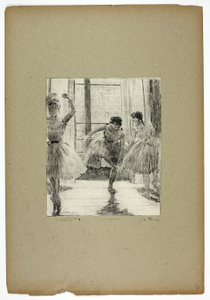 Vor dem Ballettunterricht