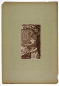 Sängerin wartet von Georges William Thornley
