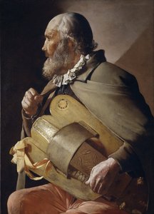 Blinder Leierkastenmann