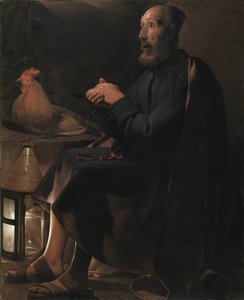 Die Tränen des Heiligen Petrus, reuiger Heiliger Petrus von Georges de La Tour