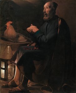 Der reuige Petrus von Georges de La Tour