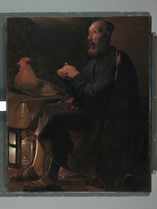 Der reuige Petrus von Georges de La Tour