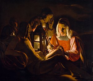 Heiliger Sebastian von der Heiligen Irene gepflegt von Georges de La Tour