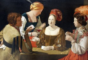 Der Betrüger mit dem Ass der Diamanten, ca. 1635