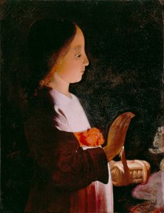 Junge Jungfrau Maria von Georges de La Tour