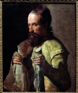 Der heilige Jakobus der Jüngere. Gemälde von Georges de La Tour (1593-1652)