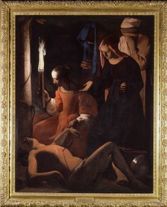 Der heilige Sebastian wird von der heiligen Irene behandelt von Georges de La Tour