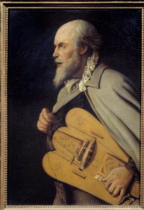 Der alte Mann von Georges de La Tour
