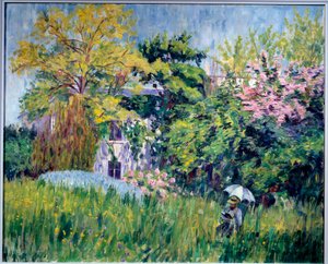 Der Garten von Bonnieres (Detail)