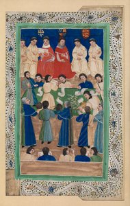 Court of Chancery, um 1460 von Georgia Levan Ramishvili from Tbilisi