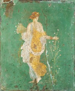 Flora, Fresko Villa von Ariadne in Stabiae bei Pompeji, ca. 15-45 n. Chr.